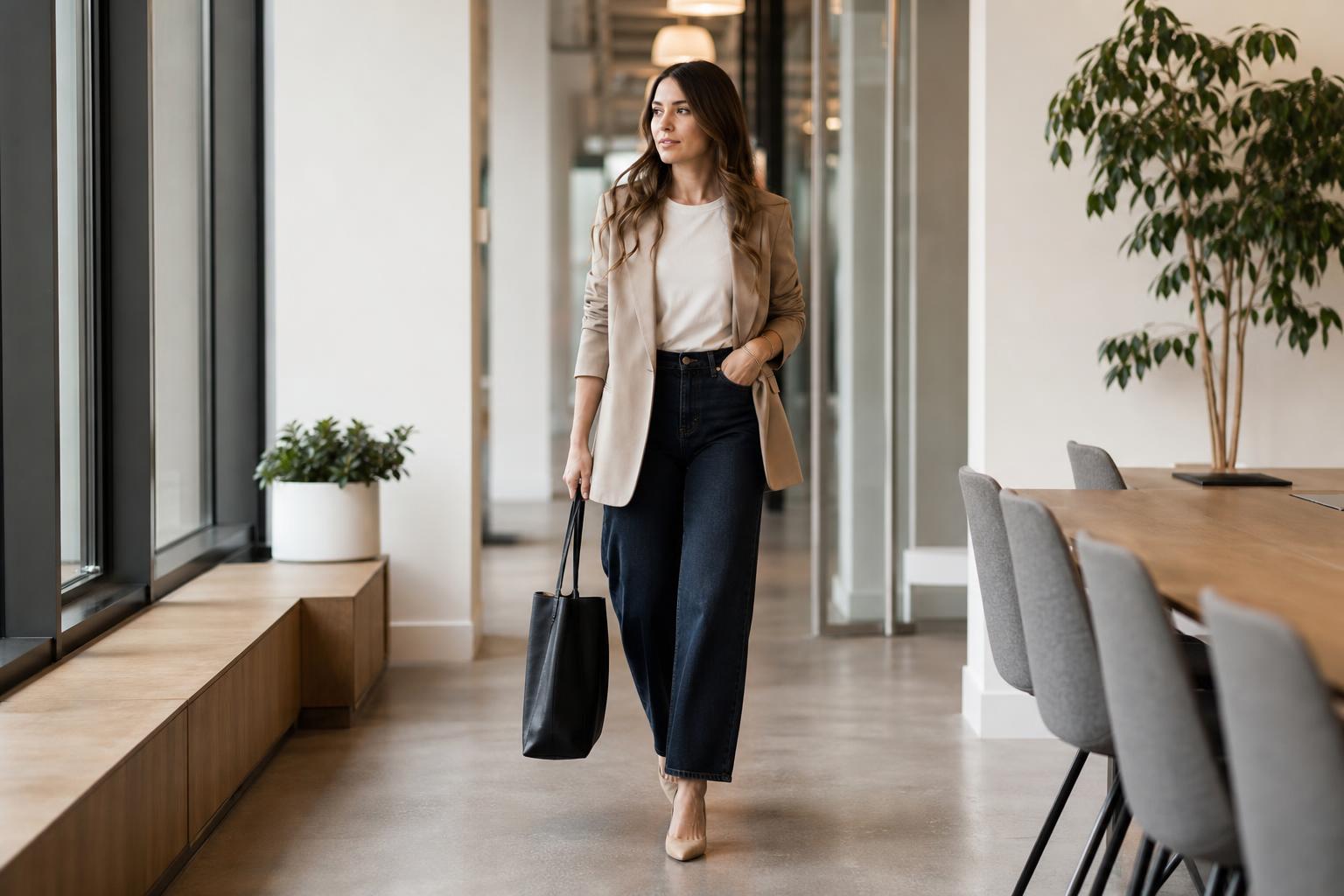 Spring Casual Work Outfits with a Polished, Modern Feel