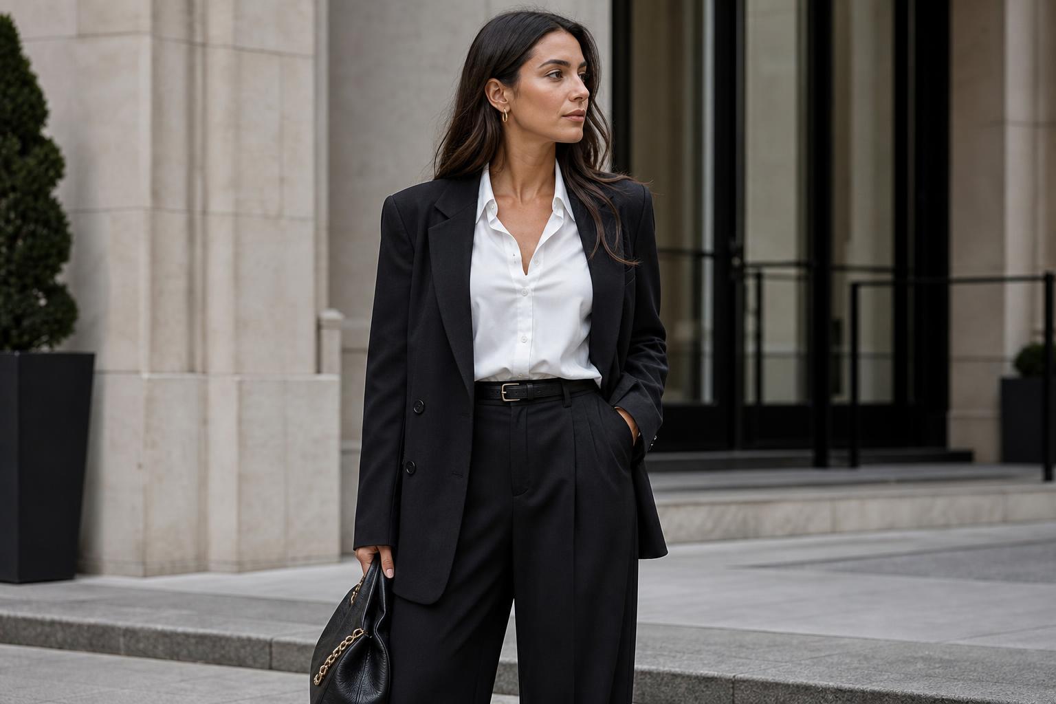Corporate Baddie Outfits with a Sleek City Edge