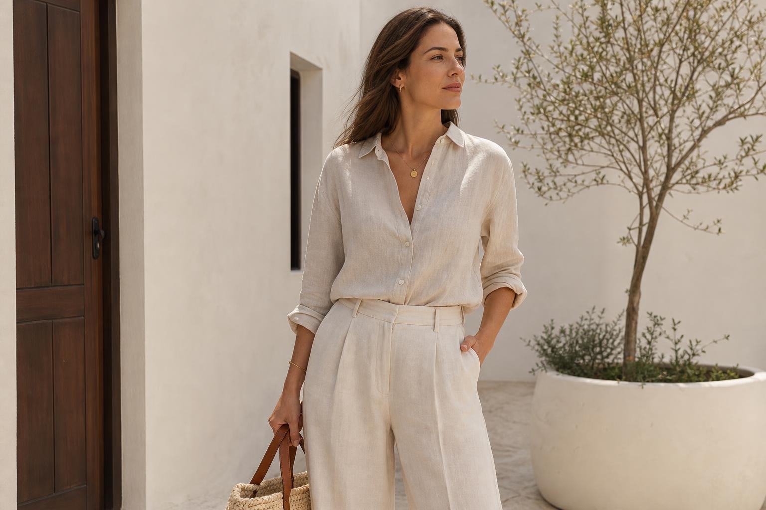 Linen Summer Outfits for a Refined Warm-Weather Wardrobe
