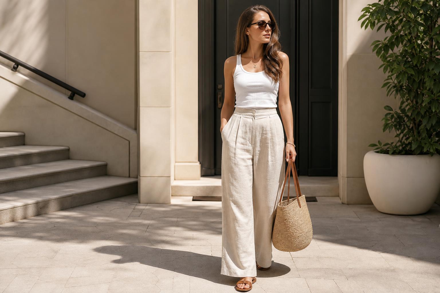 Summer Casual Outfits with Polished Ease