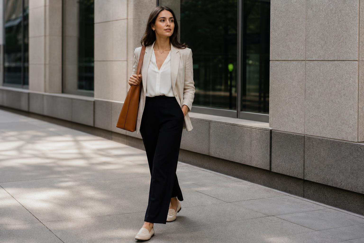 Summer Internship Outfits For Hot Commutes
