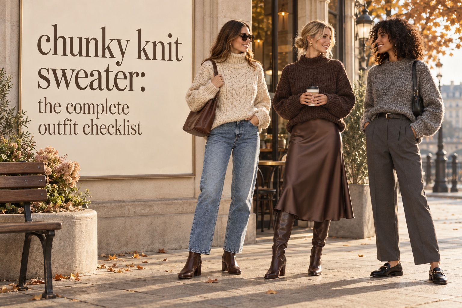 Chunky Knit Sweater Outfits: A Simple Styling Checklist
